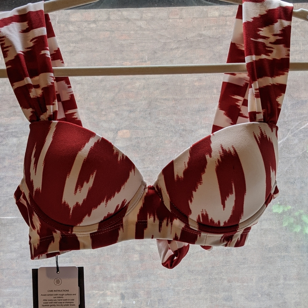 Aguaclara Concept Designer 3 PIECE Bikini with Coverup - Size S. Made in Peru - Picture 2 of 10